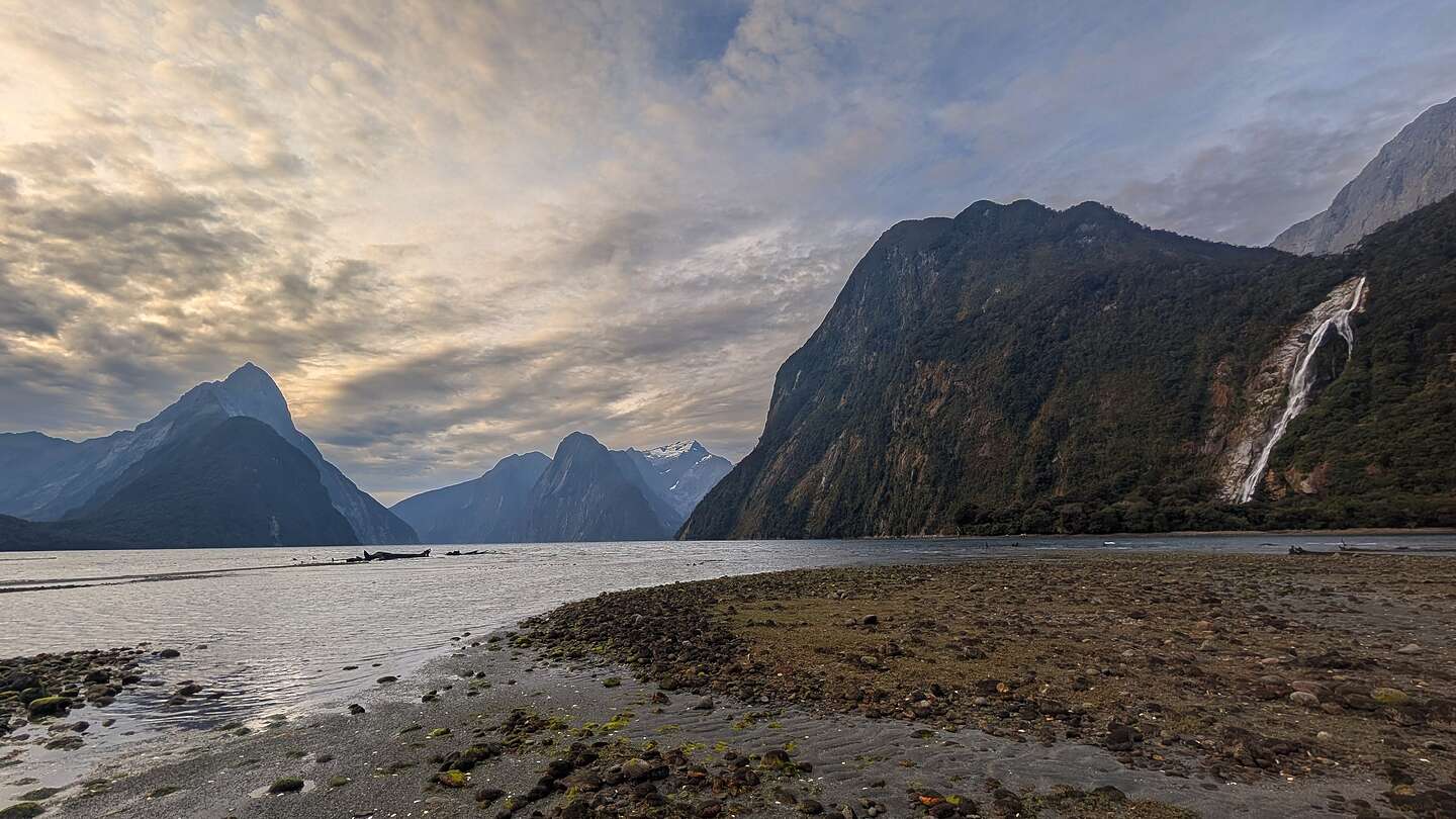 Milford Sound from Foreshore Trail